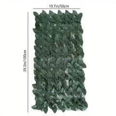 Artificial Ivy Privacy Fence - Decorative Outdoor Garden Wall Fence