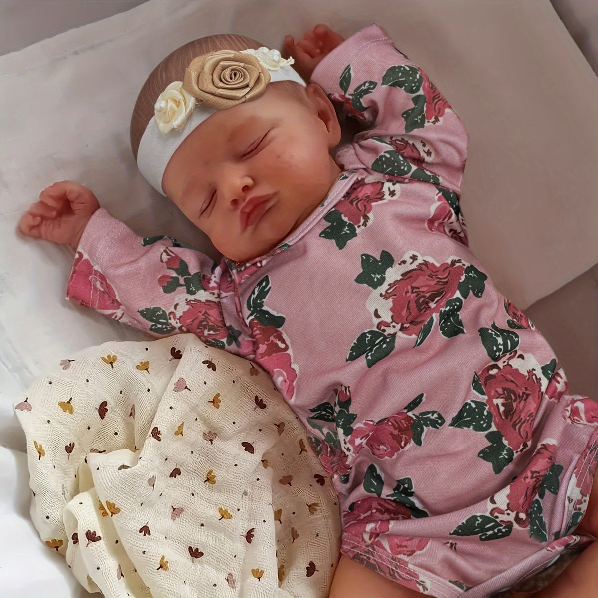 Realistic Reborn Baby Doll Rosalie for Kids Halloween Christmas
