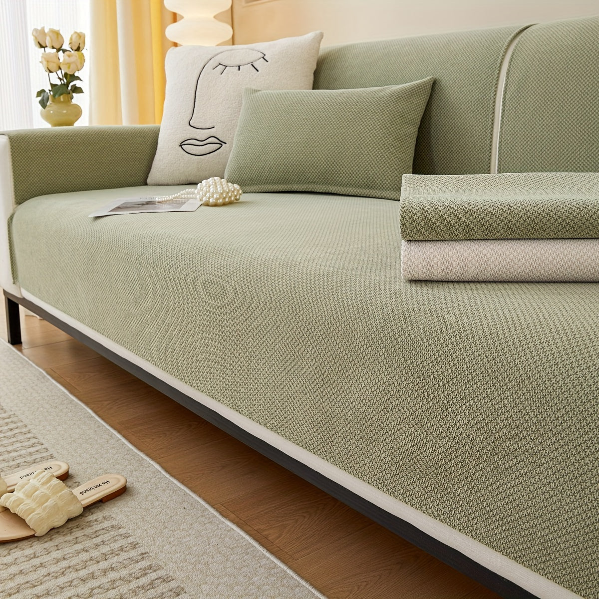 Chenille Non-slip Sofa Slipcover Universal Furniture Protector