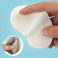 Silicone Heel Stickers 2pcs Skin Gray