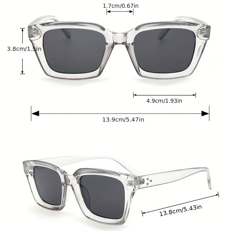 Men's Square Frame Sunglasses