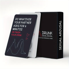 Drunk Card Game For Couples - Perfect Date Night - 50 Cards