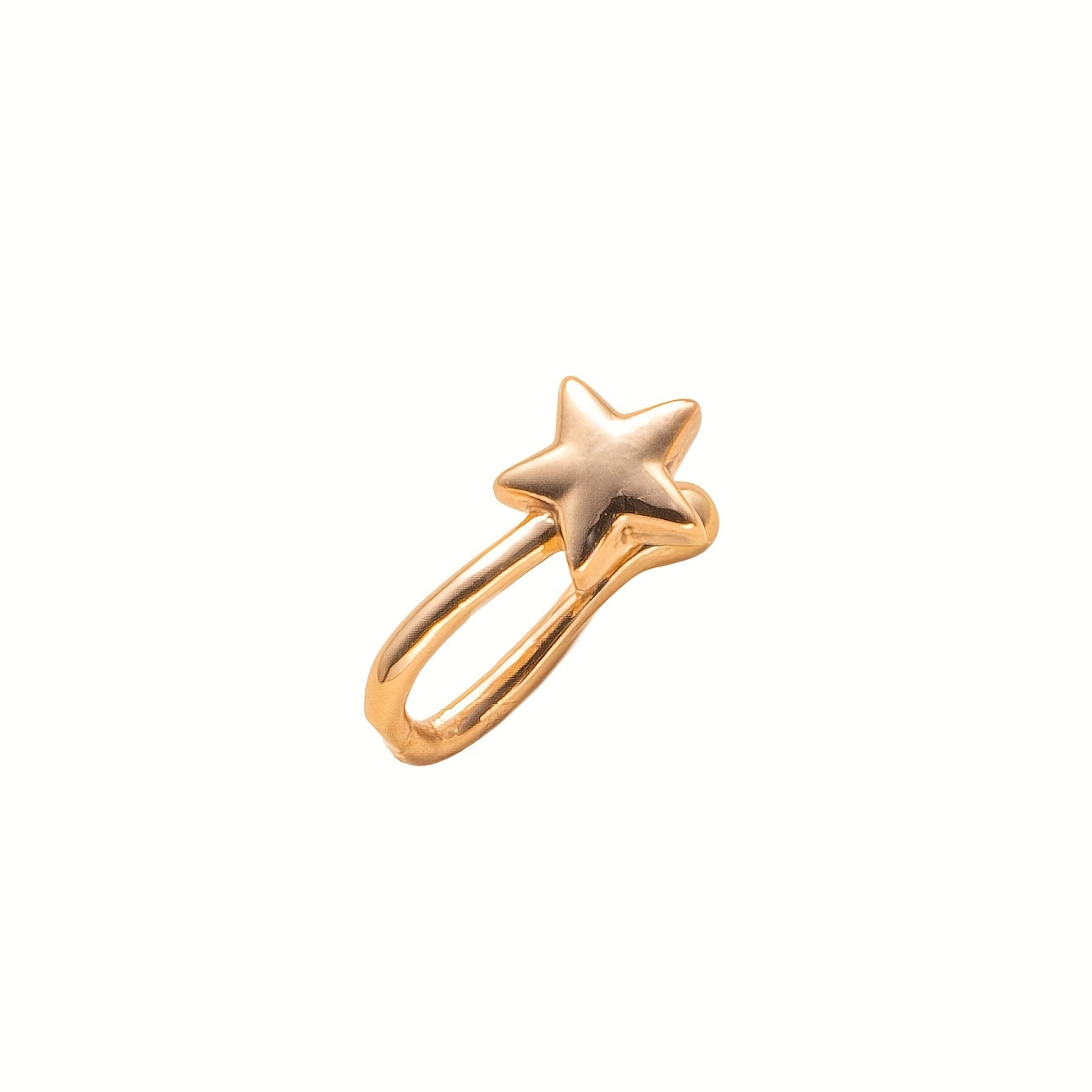 Star U-shaped Nose Clip Piercing Accessory