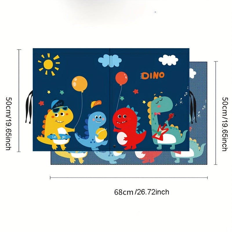 Baby Kids Car Side Window Sun Shade Cover Magnetic Double Layer Car Sun Shade