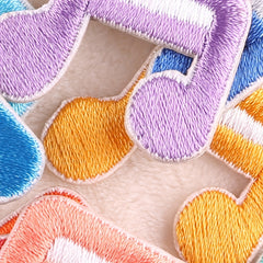 11pcs Embroidered Music Note Patch DIY Iron on Style