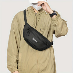 Men's Waterproof Waist Bag Phone Bag Crossbody Bag
