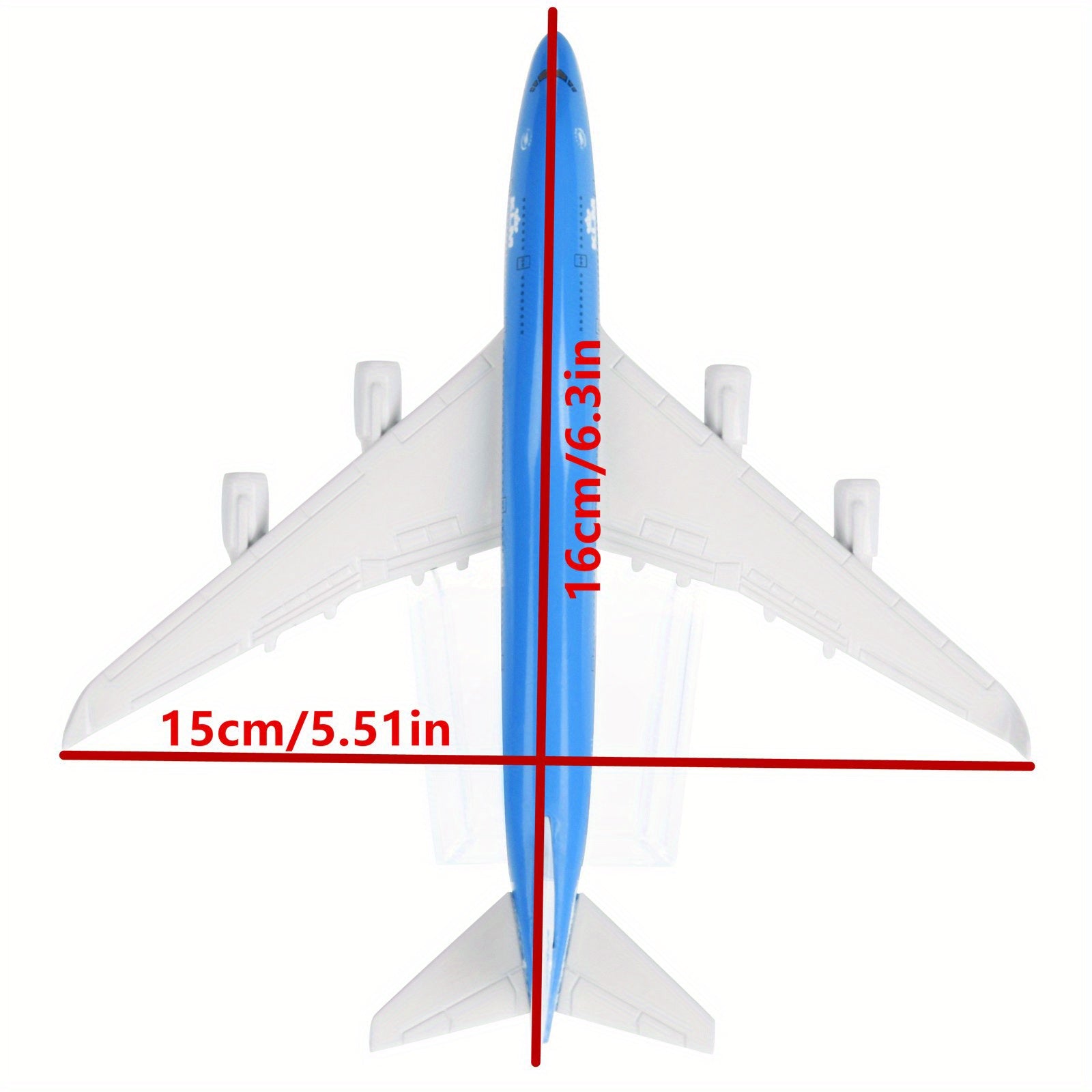 1:400 Scale KLM B747 Model Plane Diecast Planes