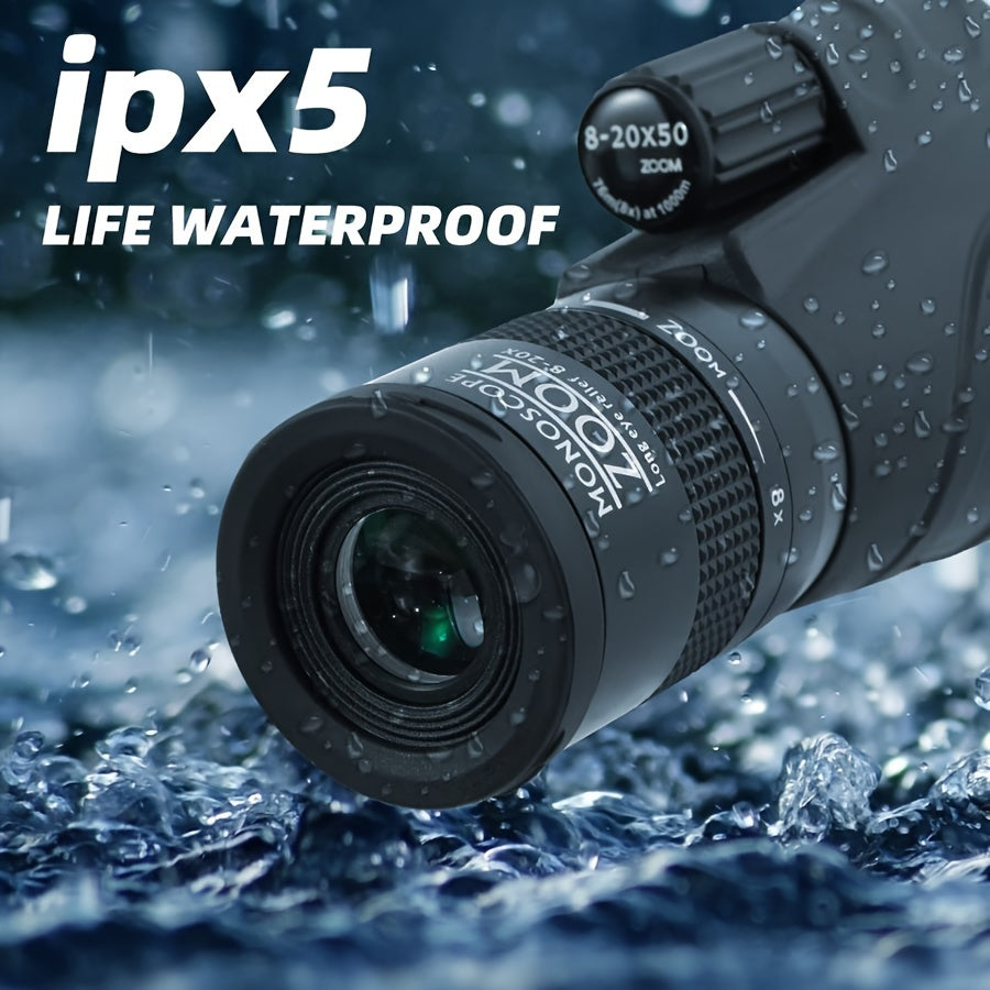 Dual Focus Prism Compact Monocular for Hiking