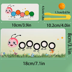 Clip Beads Sorting Montessori Toy Educational Learning Toy