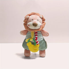 Baby Soothing Teether Doll Teether Pacifier Towel Label Sleeping Doll