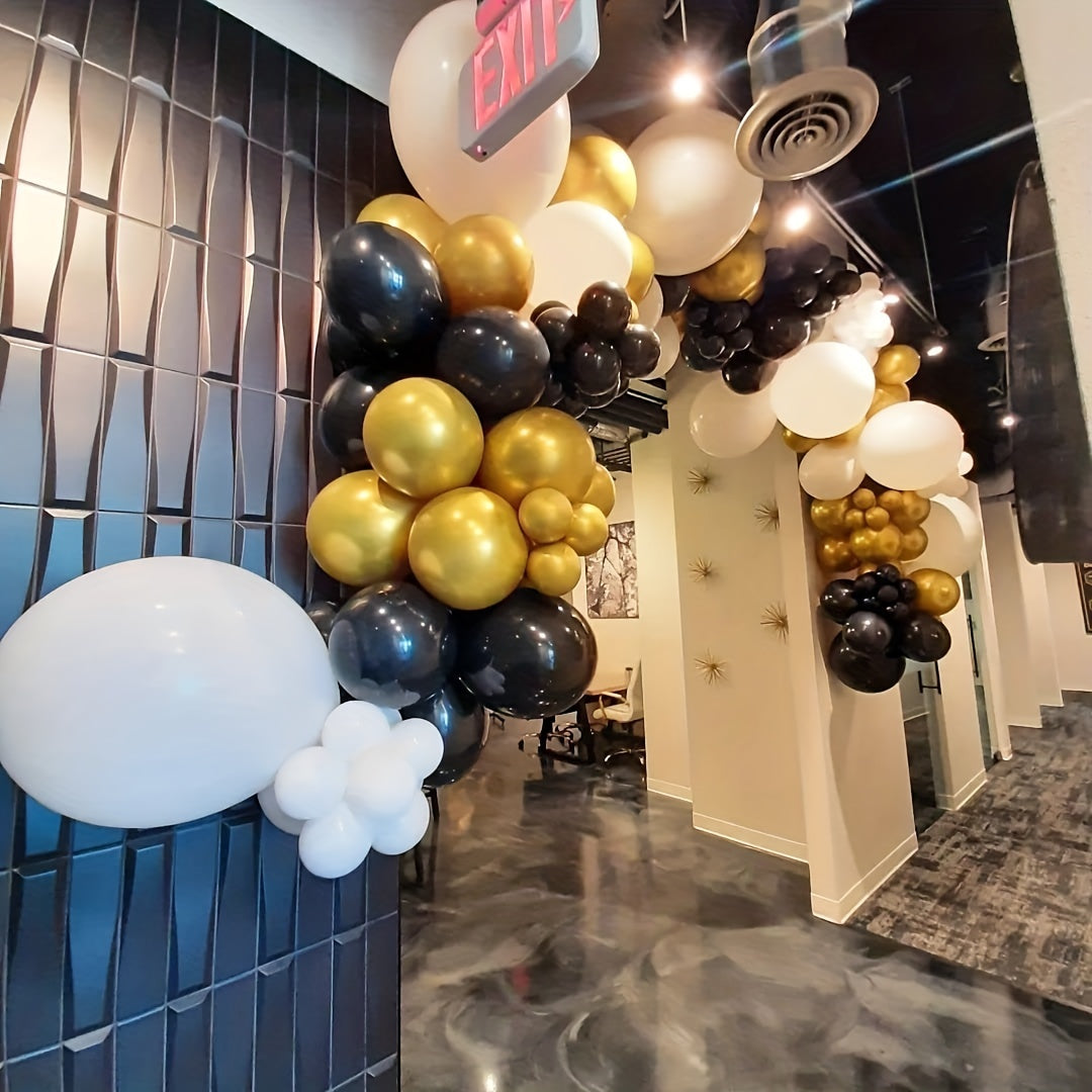 80pcs Golden Balloons 30 48 Cm Matte Metallic Confetti Latex Bulk for Party