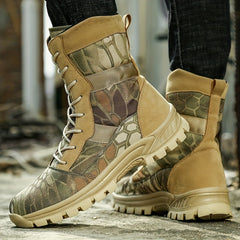 Boys' Military Style Hiking Boots Non Slip Durable Thermal Winter Shoes