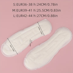 5 Pairs Disposable Insoles Anti-Odor Sweat-Absorbing Comfortable Breathable