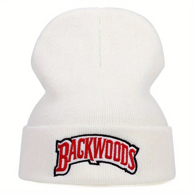 Hip hop Style Knitted Hat With Embroidery for Men