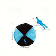 Kids' Hand cast Parachute Toys with Digital Soldiers