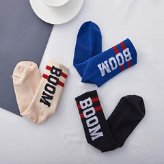 Striped Sports Socks Women's Stockings