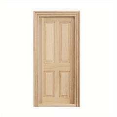 DIY 1:12 Dollhouse Door & Window Kit - Paintable Model Accessories