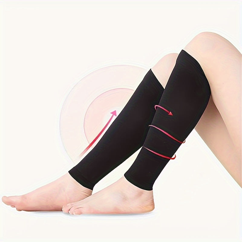 Calf Knee Sports Socks Leg Protector Ankle Elbow Warm Men Women Cover