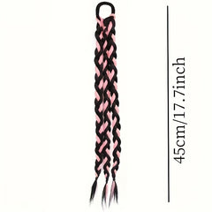 Y2k Boxing Braided Ponytail Twisted Long Braid Hair Accessory