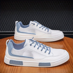 Men's Mesh Lace Up Sneakers Breathable Outdoor Walking Shoes