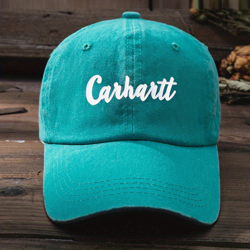 Candy Washed Distressed Baseball Cap Sun Hat
