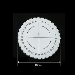 Braided Rope Knot Knitting Weaving Jewelry Board - 1pc
