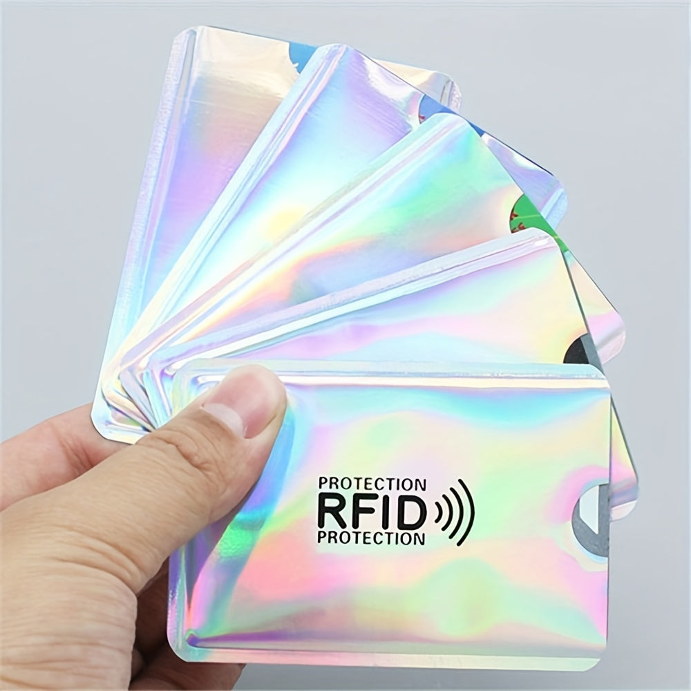 10pcs RFID Blocking Sleeves For Credit Cards Bank Card Holder Case