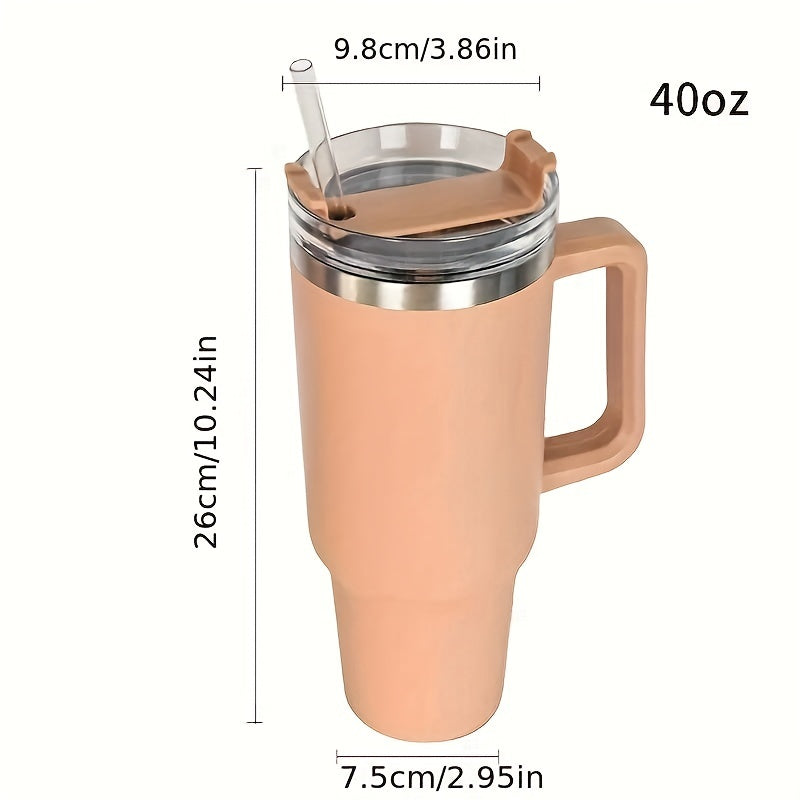 40oz Insulated Stainless Steel Tumbler Travel Mug Coffee Cup