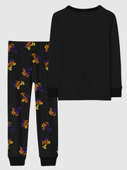 Boy's Cartoon 2pcs Pajama Set Long Sleeve Top & Pants Loungewear
