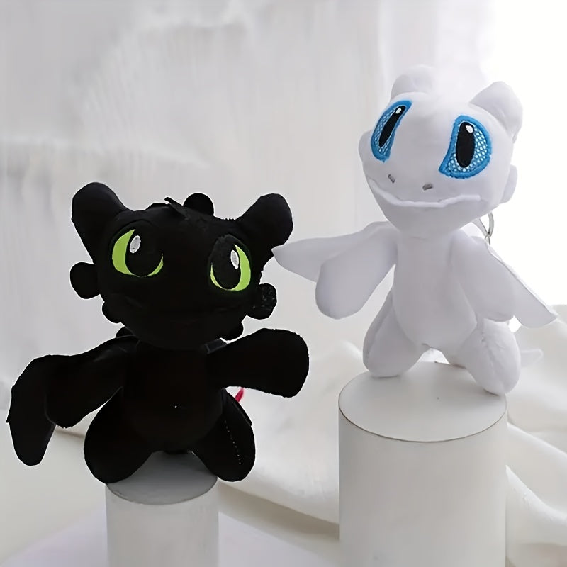 Dragon Doll Couple & Plush Dragon Backpack Pendant