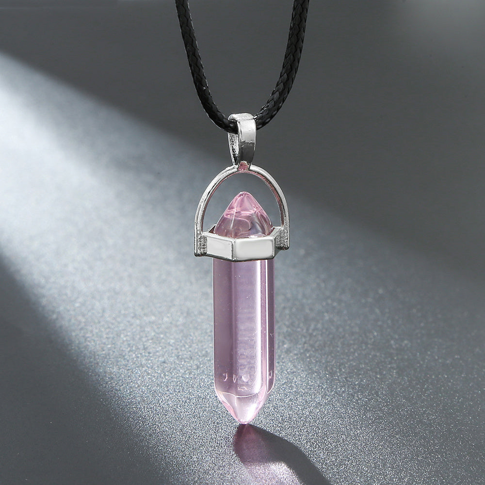 Natural Stone Energy Collar Necklace