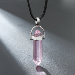 Natural Stone Energy Collar Necklace