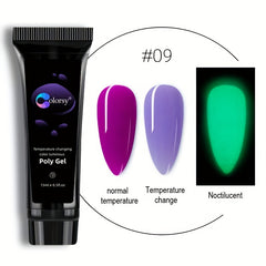 15ml Temperature Sensitive Nail Extension Gel Kit with Tips