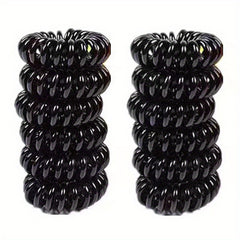 Spiral Hair Tie Style Hair Ring Elastic Ponytail Holder Hair Accessories