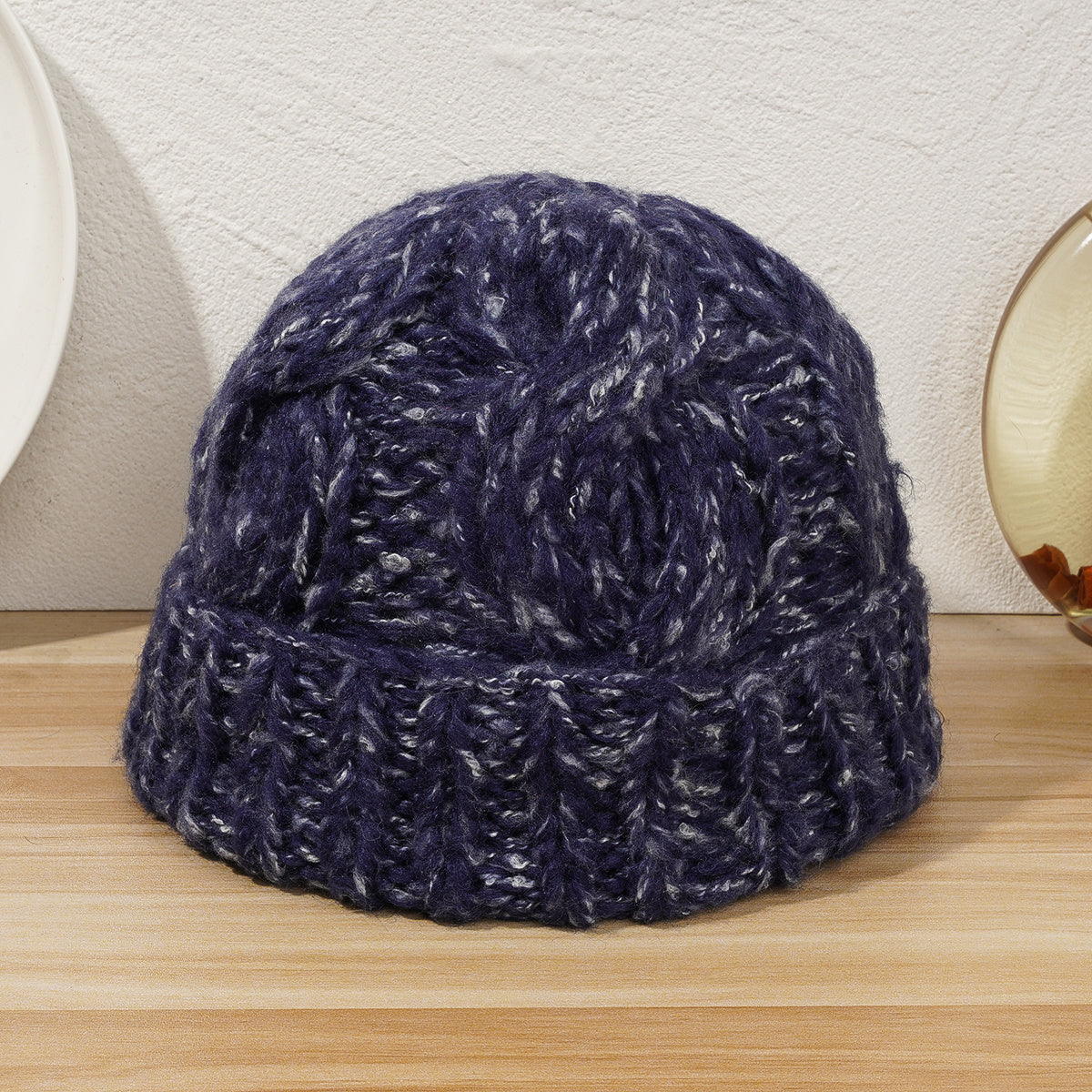 Winter Soft Knit Beanie Hat Warm Skull Cap For Women