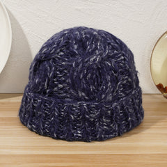 Winter Soft Knit Beanie Hat Warm Skull Cap For Women