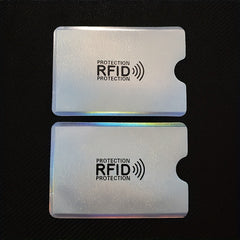 5Pcs RFID Aluminum Card Holders Credit Card Sleeve
