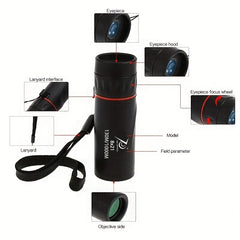 Portable Mini Monocular HD Telescope Outdoor Bird Watching Concert