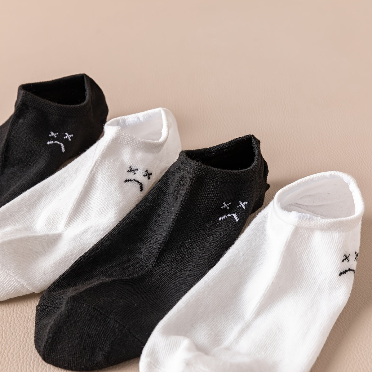 10 Pairs Cartoon Print Low Cut Ankle Socks Women's Stockings