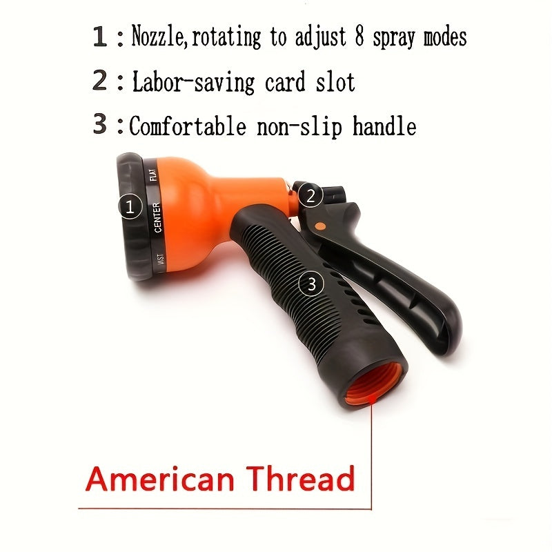 Multifunctional Car Wash Water Gun Garden Watering Spray Head