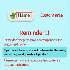 Custom Waterproof Clothing Name Labels Personalized Iron-On Marking