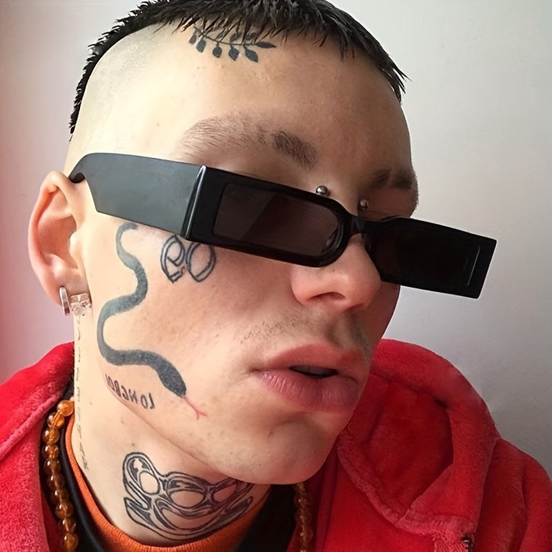 Hip Hop Small Square Sunglasses Punk Glasses