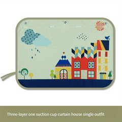 Cartoon Car Seat Sun Shade for Baby/Child - Rear Side Window Curtain Film