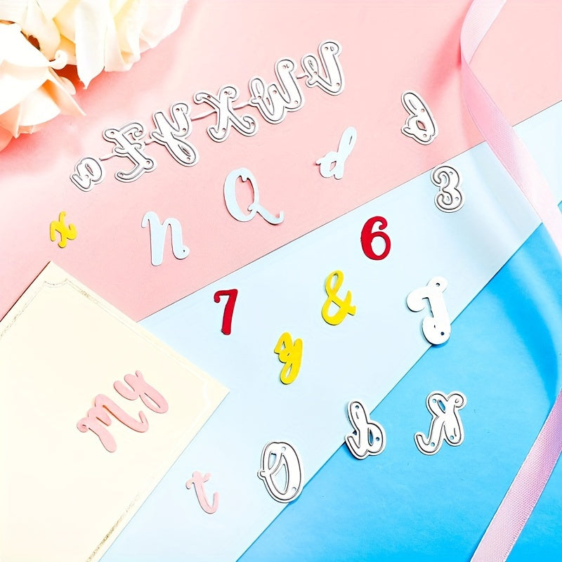 70pcs Number Cutting Dies for DIY Scrapbook Card Making