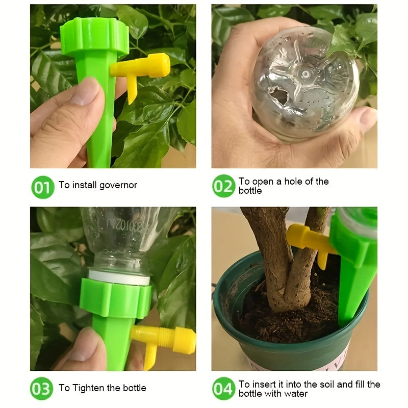 Automatic Drip Irrigation Watering System for Plants, 10pcs Kit