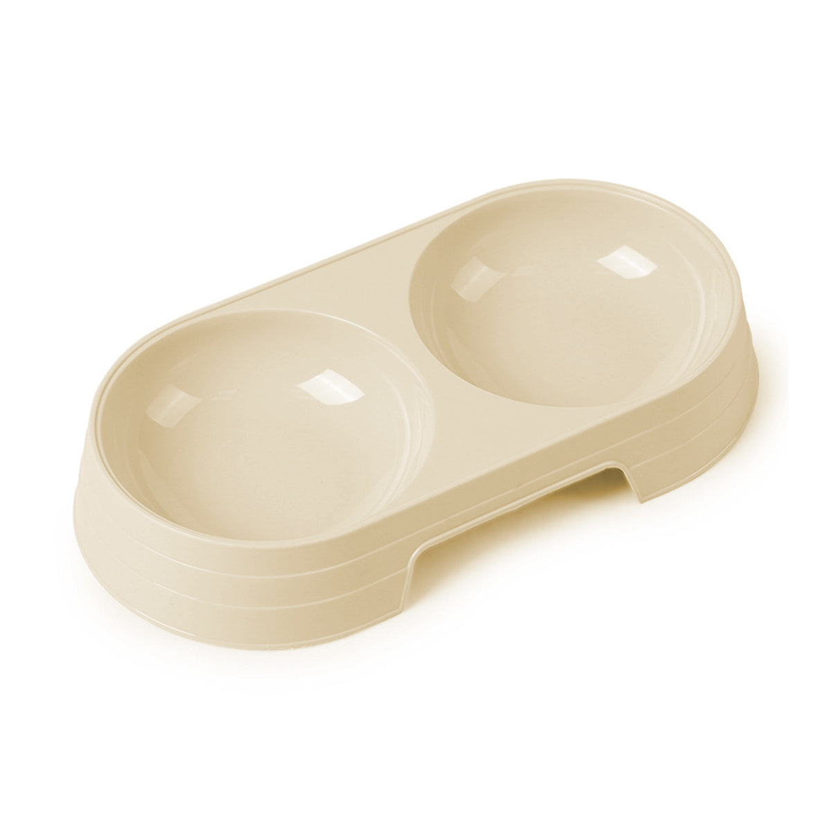 Stainless Steel Double Pet Bowls For Dogs And Cats Non Skid Base