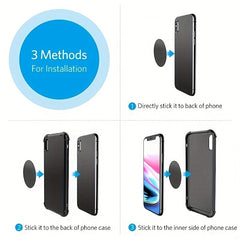 6pcs Magnetic Metal Plates for Car Phone Holder