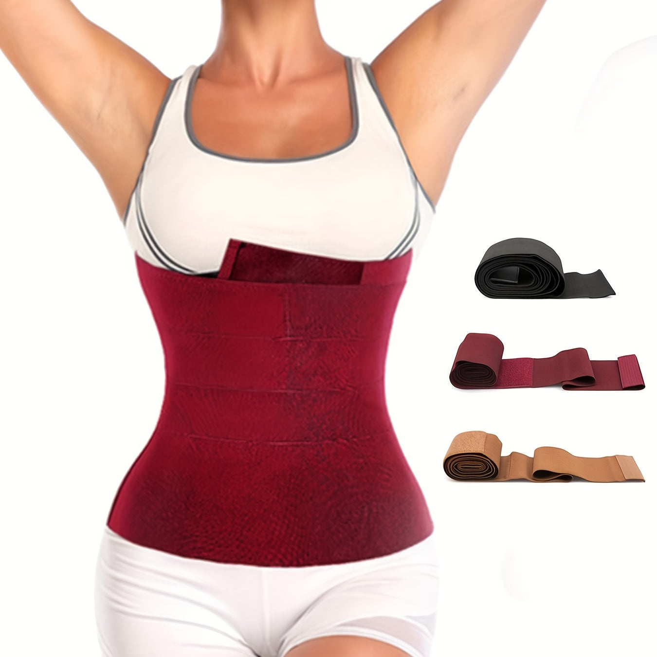 Waist Trainer Tummy Wrap Tummy Control Slim Girdle Belt Cincher