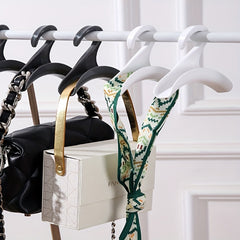 2pcs Bag Hook Wardrobe Storage Hanging Bag Hanger - No Marks Strap