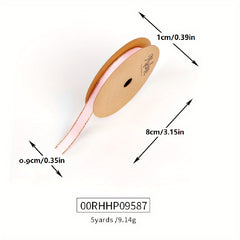 Christmas Solid Webbing Ribbon DIY Accessories for Bouquets